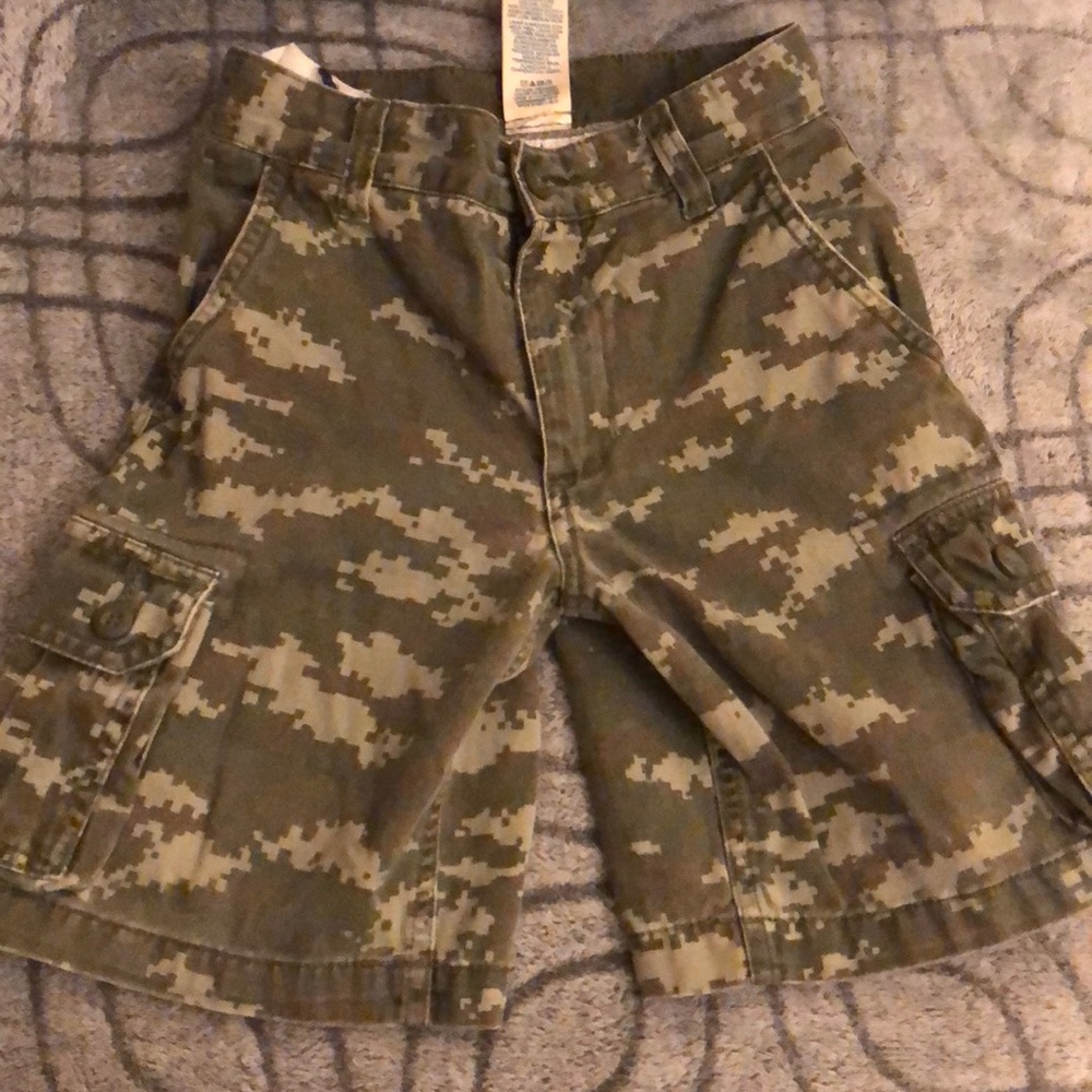 BOYS CARGO SHORTS (Mine Craft inspired)